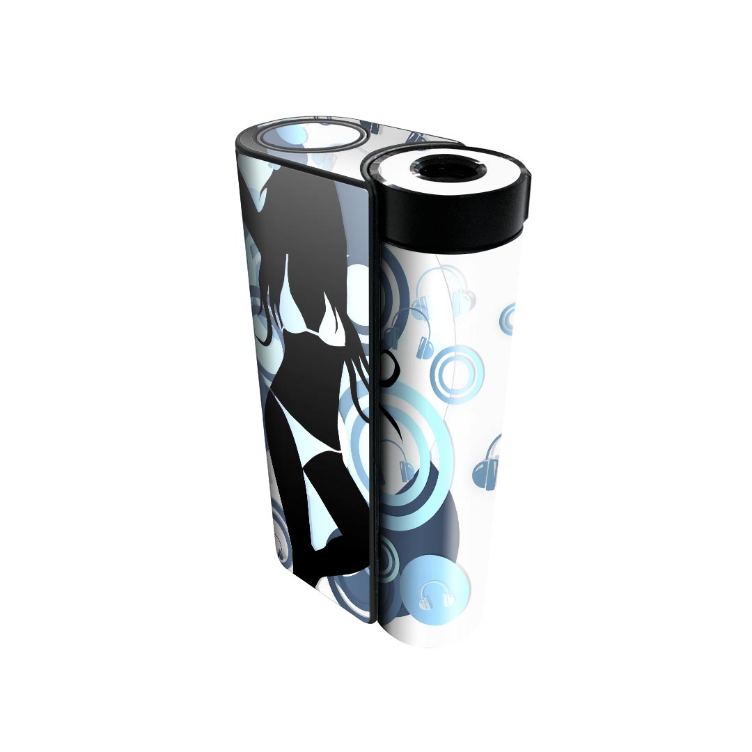 商品特徴・貼るだけでかんたん着せ替え、glo hyperx2 専用デザインスキンシール・高精細プリントで写真と遜色のない仕上がり！半光沢シートでしっとりツヤのある表現力・正面に加え、天面・底面シールがセットで一体感アップ！・ちょっとしたすり...