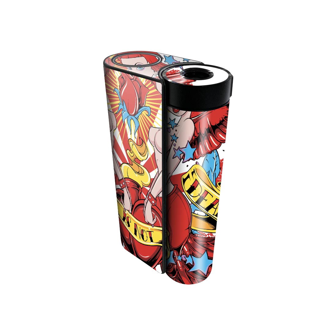 glo hyper x2 専用 デザインスキンシール 全面 フルセット カバー ケース 保護 グロー グロウ ステッカ..