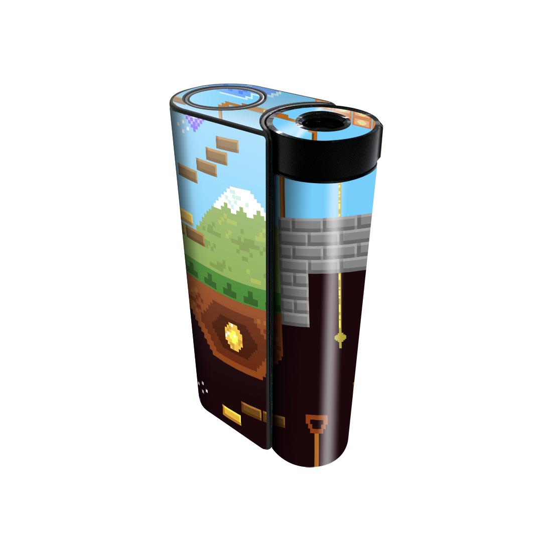 glo hyper x2 専用 デザインスキンシール 全面 フルセット カバー ケース 保護 グロー グロウ ステッカ..