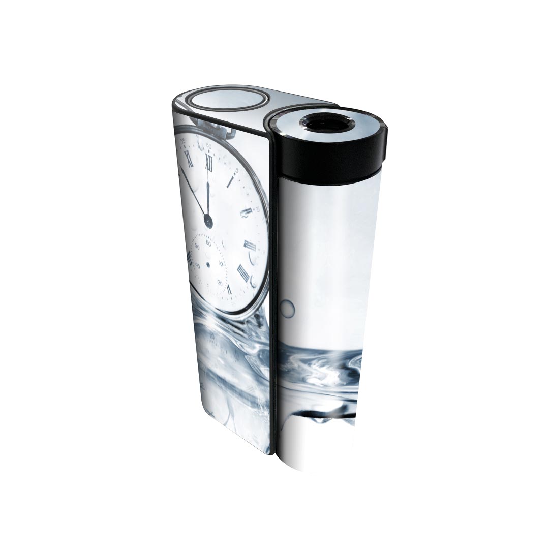 glo hyper x2 専用 デザインスキンシール 全面 フルセット カバー ケース 保護 グロー グロウ ステッカー デコ アクセサリー 電子たばこ 007577 時計　写真　水