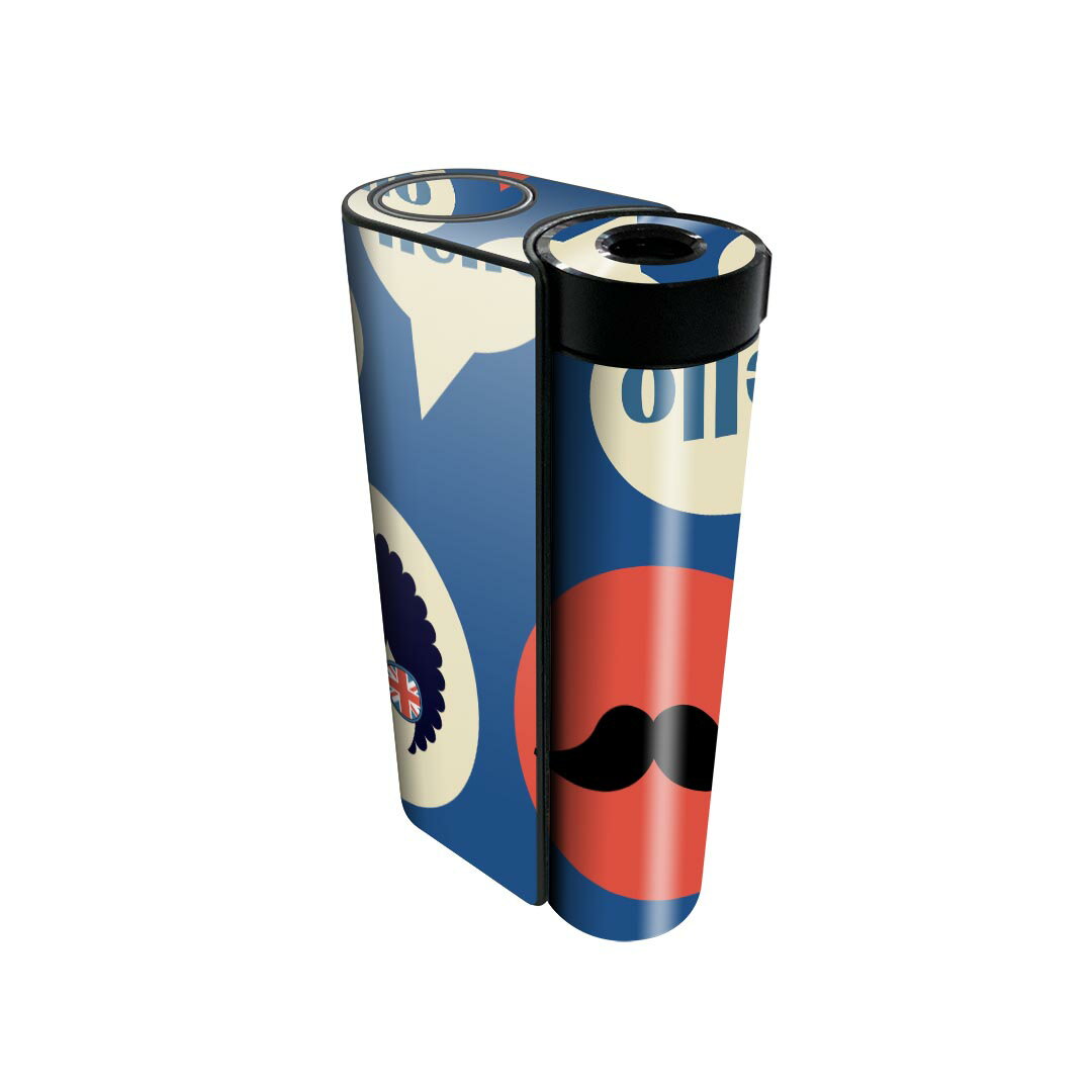 glo hyper x2 専用 デザインスキンシール 全面 フルセット カバー ケース 保護 グロー グロウ ステッカ..