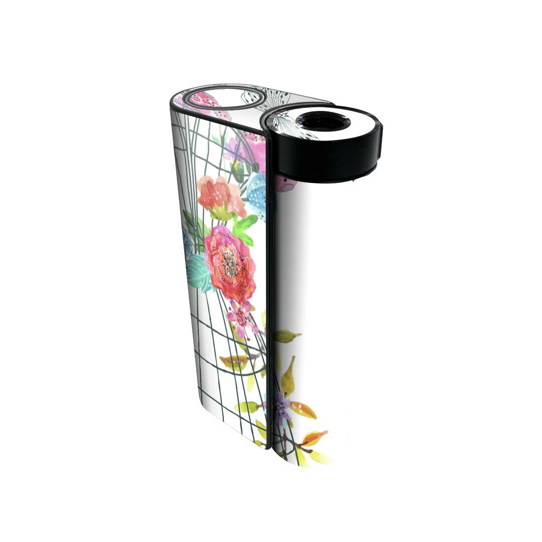 glo hyper x2 専用 デザインスキンシール 全面 フルセット カバー ケース 保護 グロー グロウ ステッカー デコ アクセサリー 電子たばこ 010039 おしゃれ　蝶