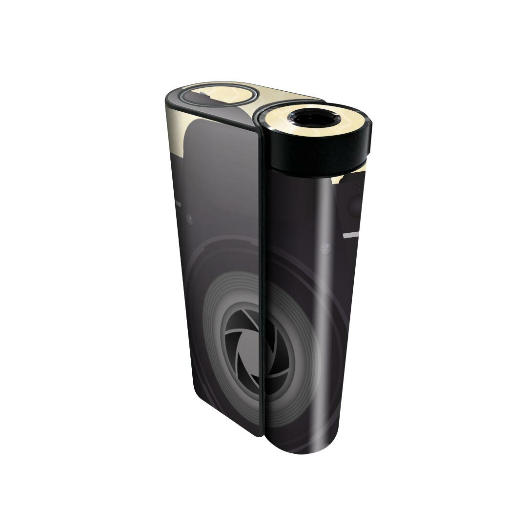 商品特徴・貼るだけでかんたん着せ替え、glo hyperx2 専用デザインスキンシール・高精細プリントで写真と遜色のない仕上がり！半光沢シートでしっとりツヤのある表現力・正面に加え、天面・底面シールがセットで一体感アップ！・ちょっとしたすり...