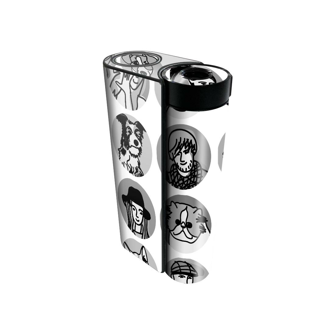 glo hyper x2 専用 デザインスキンシール 全面 フルセット カバー ケース 保護 グロー グロウ ステッカ..