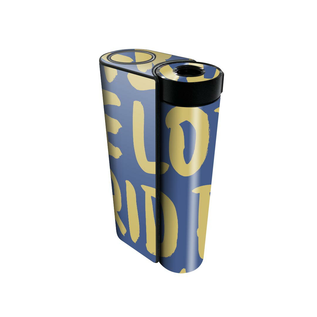 glo hyper x2 専用 デザインスキンシール 全面 フルセット カバー ケース 保護 グロー グロウ ステッカー デコ アクセサリー 電子たばこ 010989 英語　外国　名前