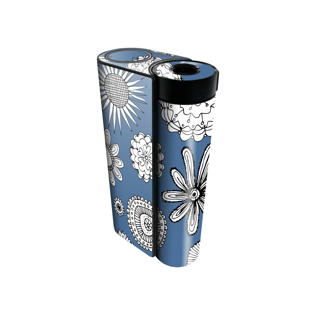 商品特徴・貼るだけでかんたん着せ替え、glo hyperx2 専用デザインスキンシール・高精細プリントで写真と遜色のない仕上がり！半光沢シートでしっとりツヤのある表現力・正面に加え、天面・底面シールがセットで一体感アップ！・ちょっとしたすり...