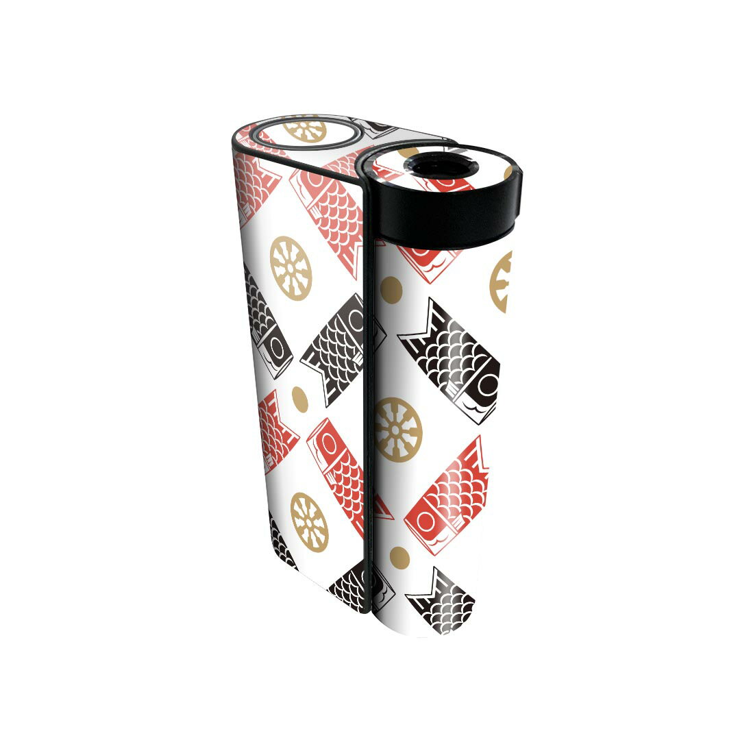 glo hyper x2 専用 デザインスキンシール 全面 フルセット カバー ケース 保護 グロー グロウ ステッカー デコ アクセサリー 電子たばこ 012945 こいのぼり 節句 こどもの日