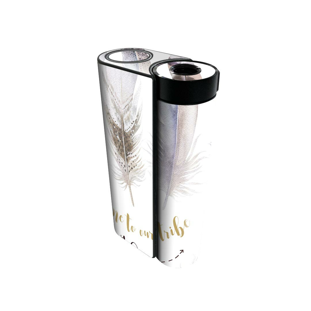 商品特徴・貼るだけでかんたん着せ替え、glo hyperx2 専用デザインスキンシール・高精細プリントで写真と遜色のない仕上がり！半光沢シートでしっとりツヤのある表現力・正面に加え、天面・底面シールがセットで一体感アップ！・ちょっとしたすり...