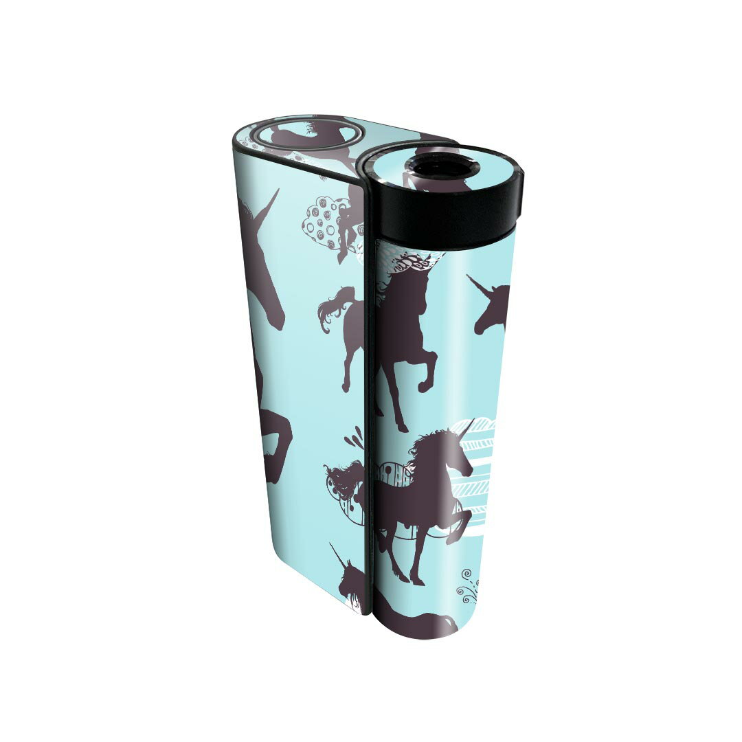 glo hyper x2 専用 デザインスキンシール 全面 フルセット カバー ケース 保護 グロー グロウ ステッカー デコ アクセサリー 電子たばこ 013914 馬 動物 アニマル