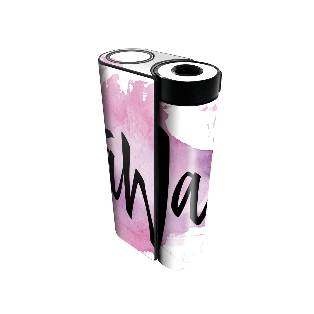 glo hyper x2 専用 デザインスキンシール 全面 フルセット カバー ケース 保護 グロー グロウ ステッカー デコ アクセサリー 電子たばこ 014565 ハワイ　文字　グラデーション