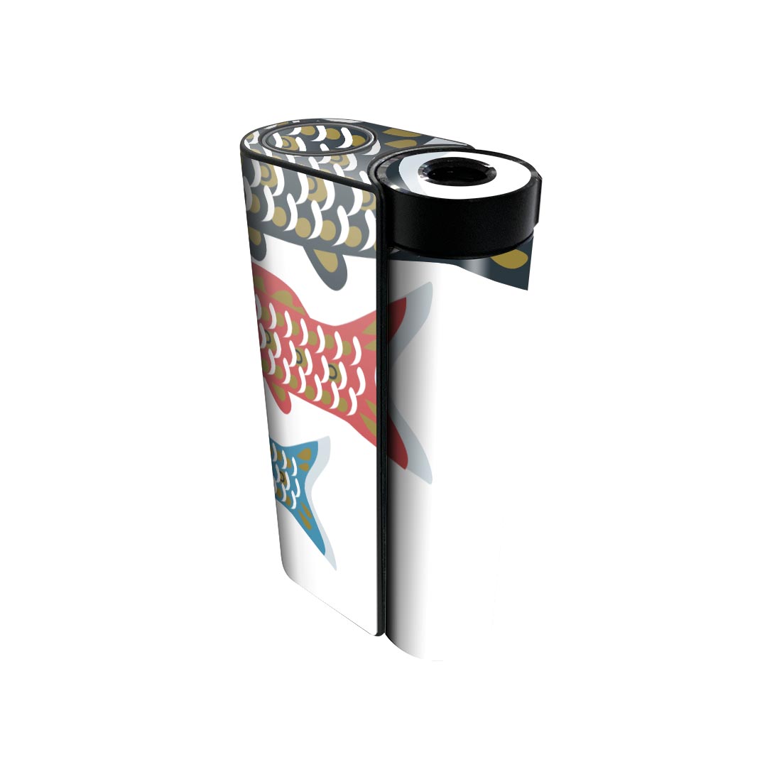 glo hyper x2 専用 デザインスキンシール 全面 フルセット カバー ケース 保護 グロー グロウ ステッカー デコ アクセサリー 電子たばこ 015287 こどもの日 鯉のぼり 兜 熊