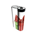 glo hyper x2 専用 デザインスキンシール 全面 フルセット カバー ケース 保護 グロー グロウ ステッカー デコ アクセサリー 電子たばこ 015...