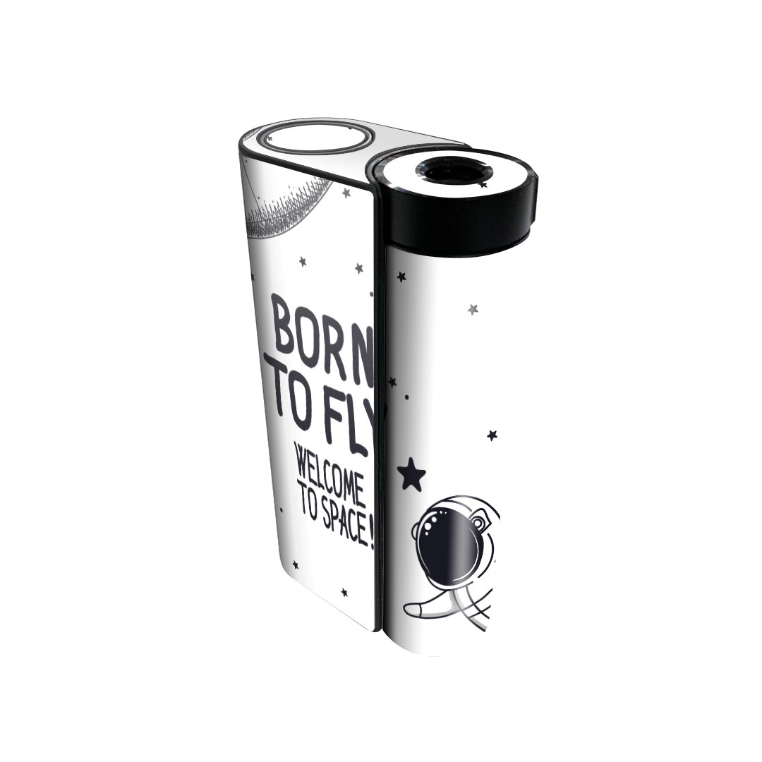 glo hyper x2 専用 デザインスキンシール 全面 フルセット カバー ケース 保護 グロー グロウ ステッカー デコ アクセサリー 電子たばこ 016027 宇宙 地球 星