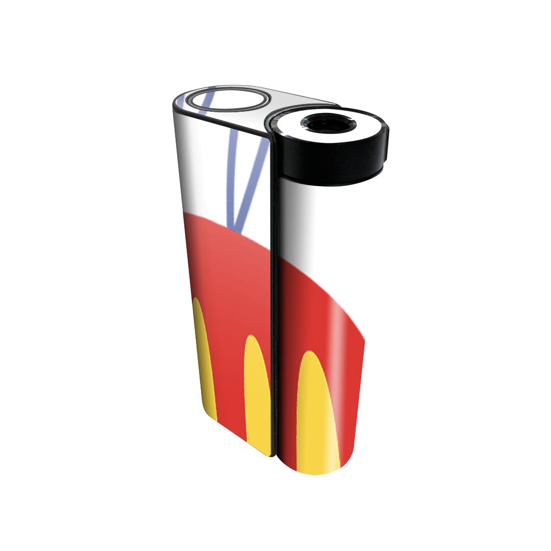 glo hyper x2 専用 デザインスキンシール 全面 フルセット カバー ケース 保護 グロー グロウ ステッカー デコ アクセサリー 電子たばこ 019035 イラスト アイコン クリスマス