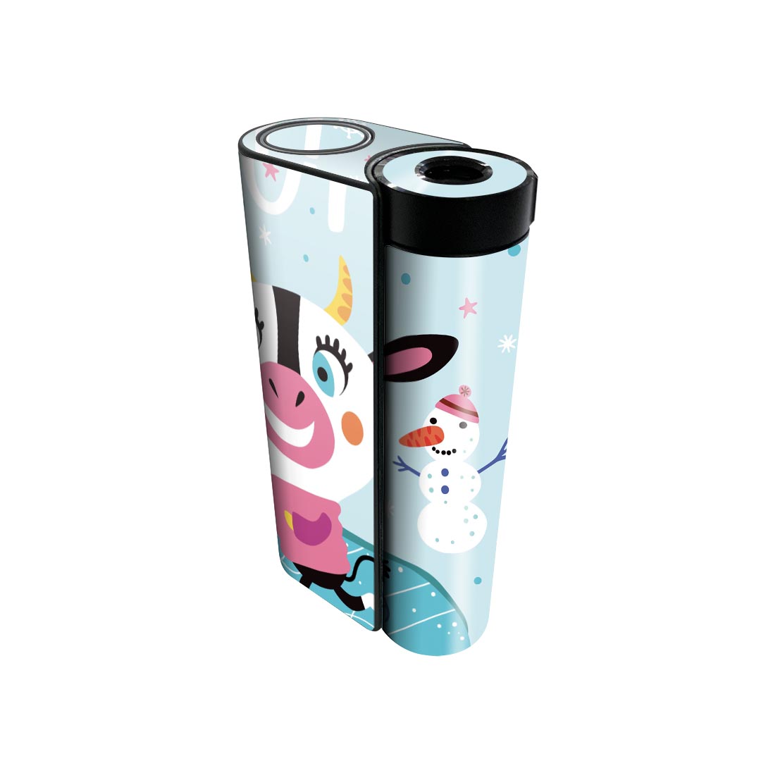 glo hyper x2 専用 デザインスキンシール 全面 フルセット カバー ケース 保護 グロー グロウ ステッカー デコ アクセサリー 電子たばこ 019047 イラスト アニマル キッズ