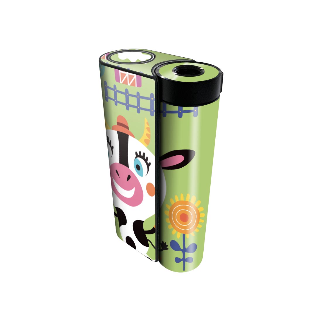 glo hyper x2 専用 デザインスキンシール 全面 フルセット カバー ケース 保護 グロー グロウ ステッカー デコ アクセサリー 電子たばこ 019085 イラスト アニマル キッズ