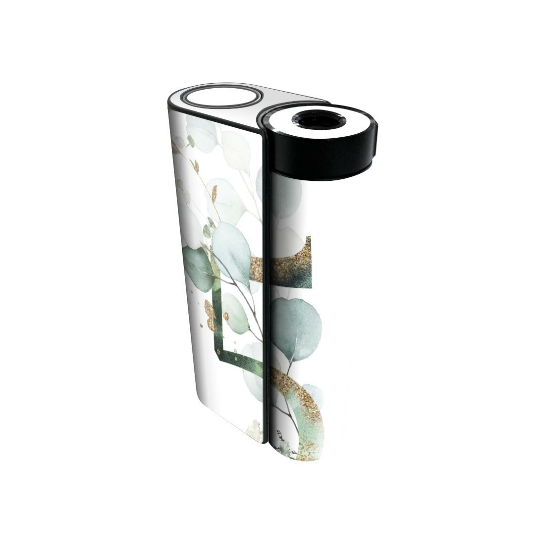 glo hyper x2 専用 デザインスキンシール 全面 フルセット カバー ケース 保護 グロー グロウ ステッカー デコ アクセサリー 電子たばこ 019114 フォント 文字 5