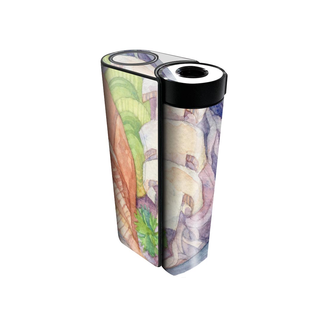 商品特徴・貼るだけでかんたん着せ替え、glo hyperx2 専用デザインスキンシール・高精細プリントで写真と遜色のない仕上がり！半光沢シートでしっとりツヤのある表現力・正面に加え、天面・底面シールがセットで一体感アップ！・ちょっとしたすり...