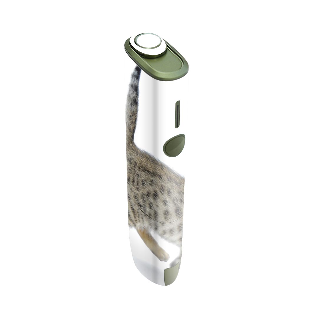 IQOS ILUMA ONE 用 デザインスキンシール アイコス イルマ ワン 対応 シール スキンシール フル アクセサリ 保護シール デコシール 000915 ネコ　子猫