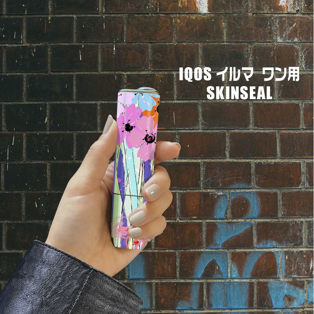 IQOS ILUMA ONE 用 デザインスキンシール アイコス イルマ ワン 対応 シール スキ...