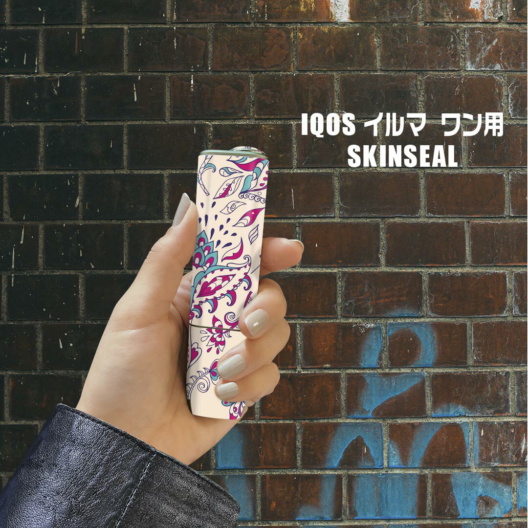 IQOS ILUMA ONE 用 デザインスキンシール アイコス イルマ ワン 対応 シール スキ...