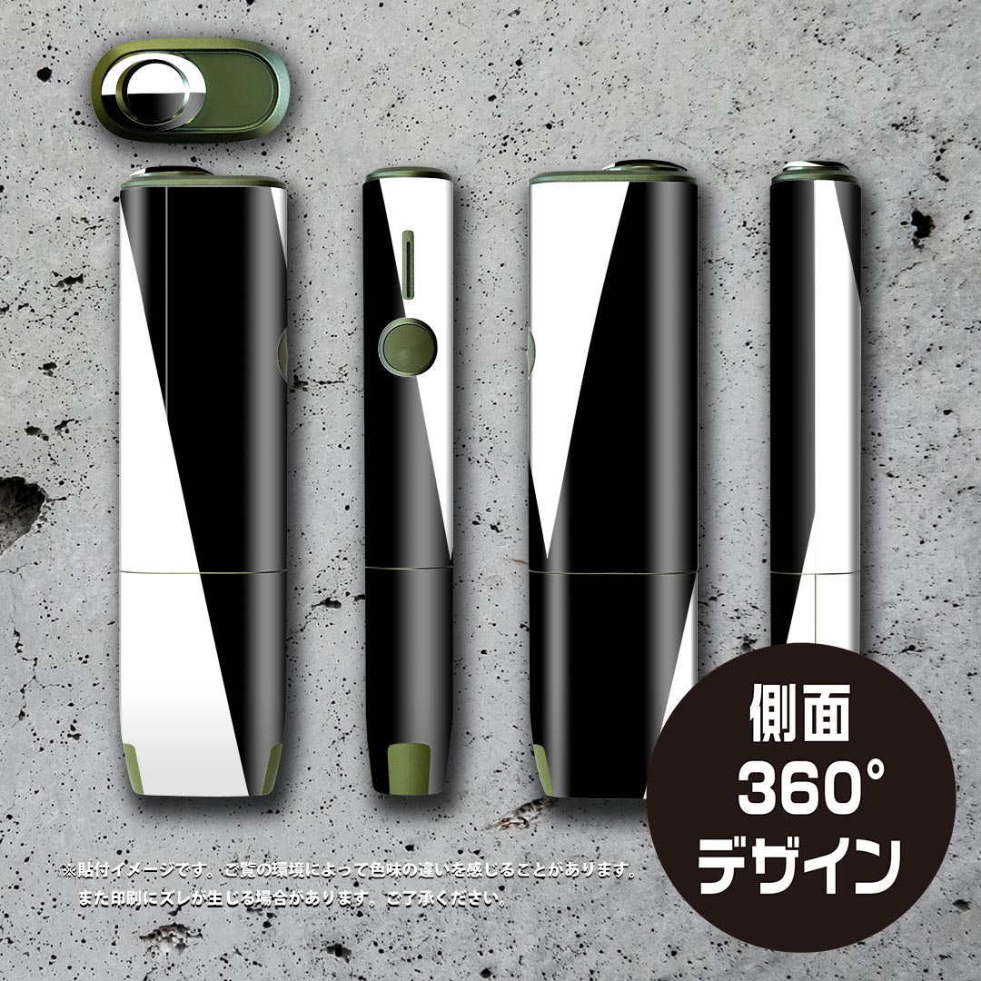 IQOS ILUMA ONE 用 デザインスキンシール アイコス イルマ ワン 対応 シール スキンシール フル アクセサリ 保護シール デコシール 019202 フォント 文字 v アルファベット