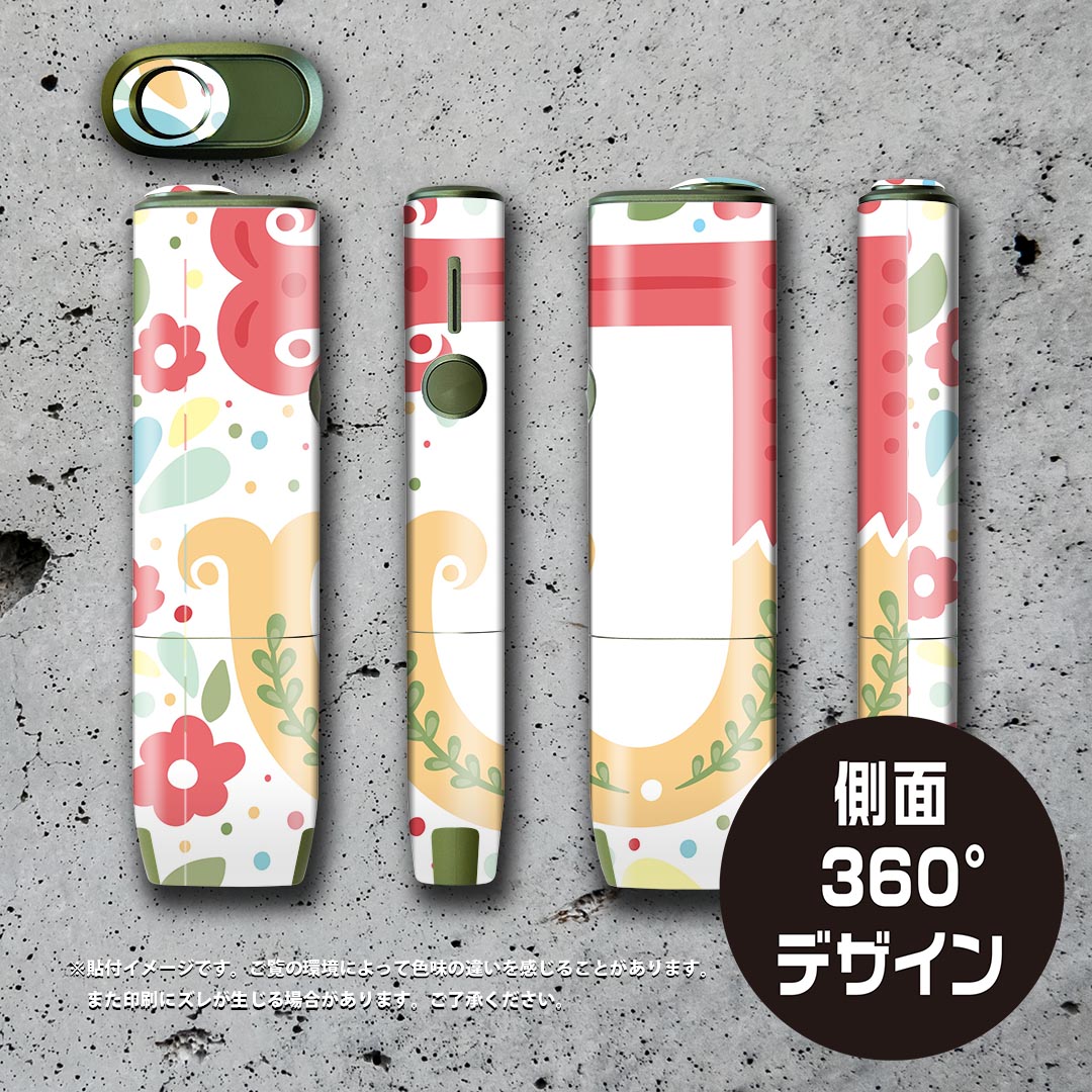 スマコレのIQOS ILUMA ONE 用 デザインスキンシール アイコス イルマ ワン 対応 シール スキンシール フル アクセサリ 保護シール デコシール 019279 フォント 文字 j アルファベット｜アングル3