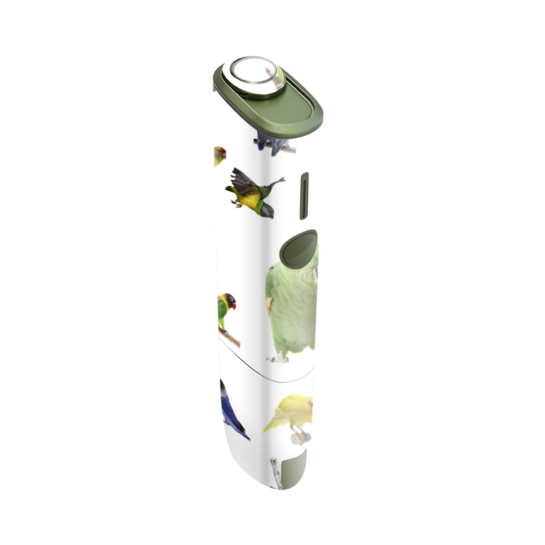 IQOS ILUMA ONE 用 デザインスキンシール アイコス イルマ ワン 対応 シール スキンシール フル アクセサリ 保護シール デコシール 003163 アニマル 鳥　動物　写真