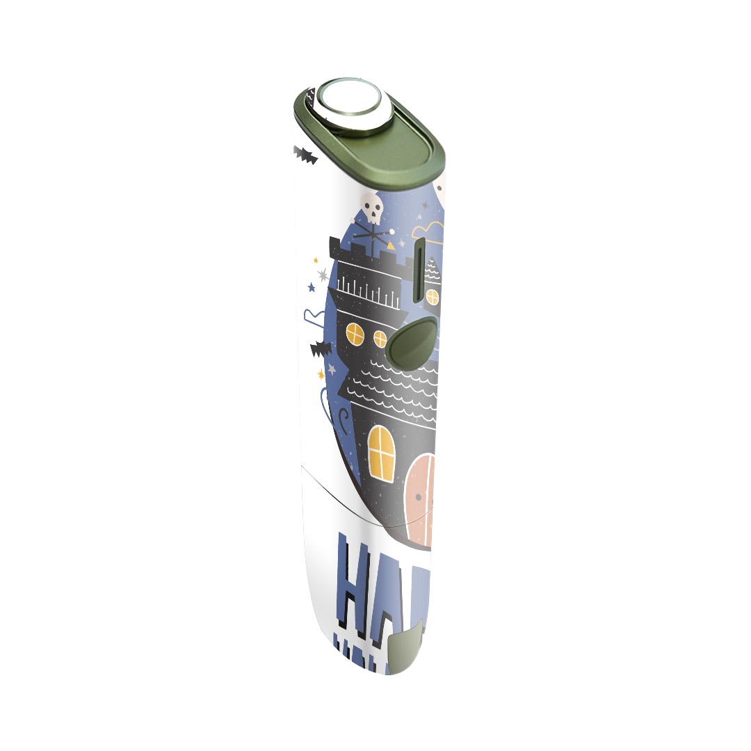 IQOS ILUMA ONE 用 デザインスキンシール アイコス イルマ ワン 対応 シール スキンシール フル アクセ..