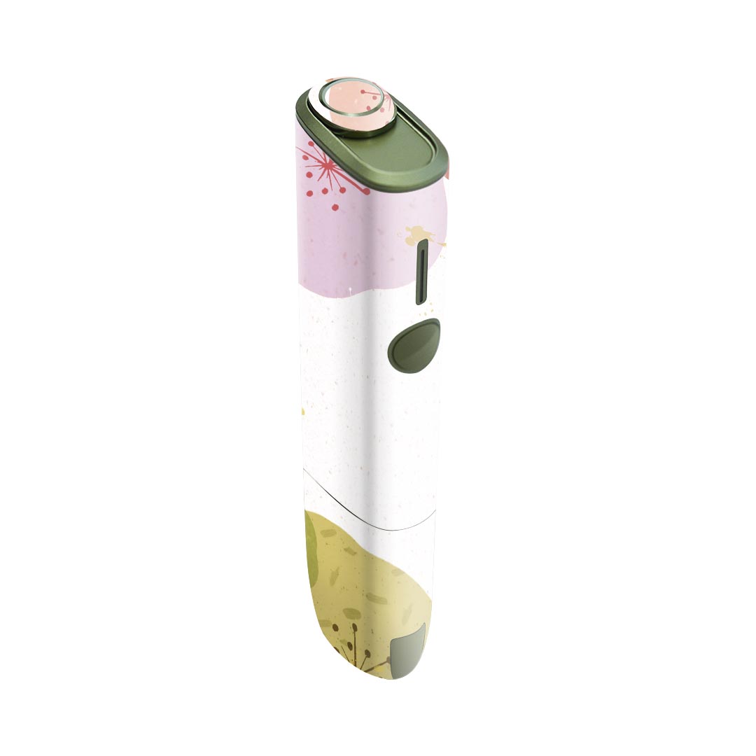 IQOS ILUMA ONE 用 デザインスキンシール アイコス イルマ ワン 対応 シール スキンシール フル アクセサリ 保護シール デコシール 005236 和風　和柄　花