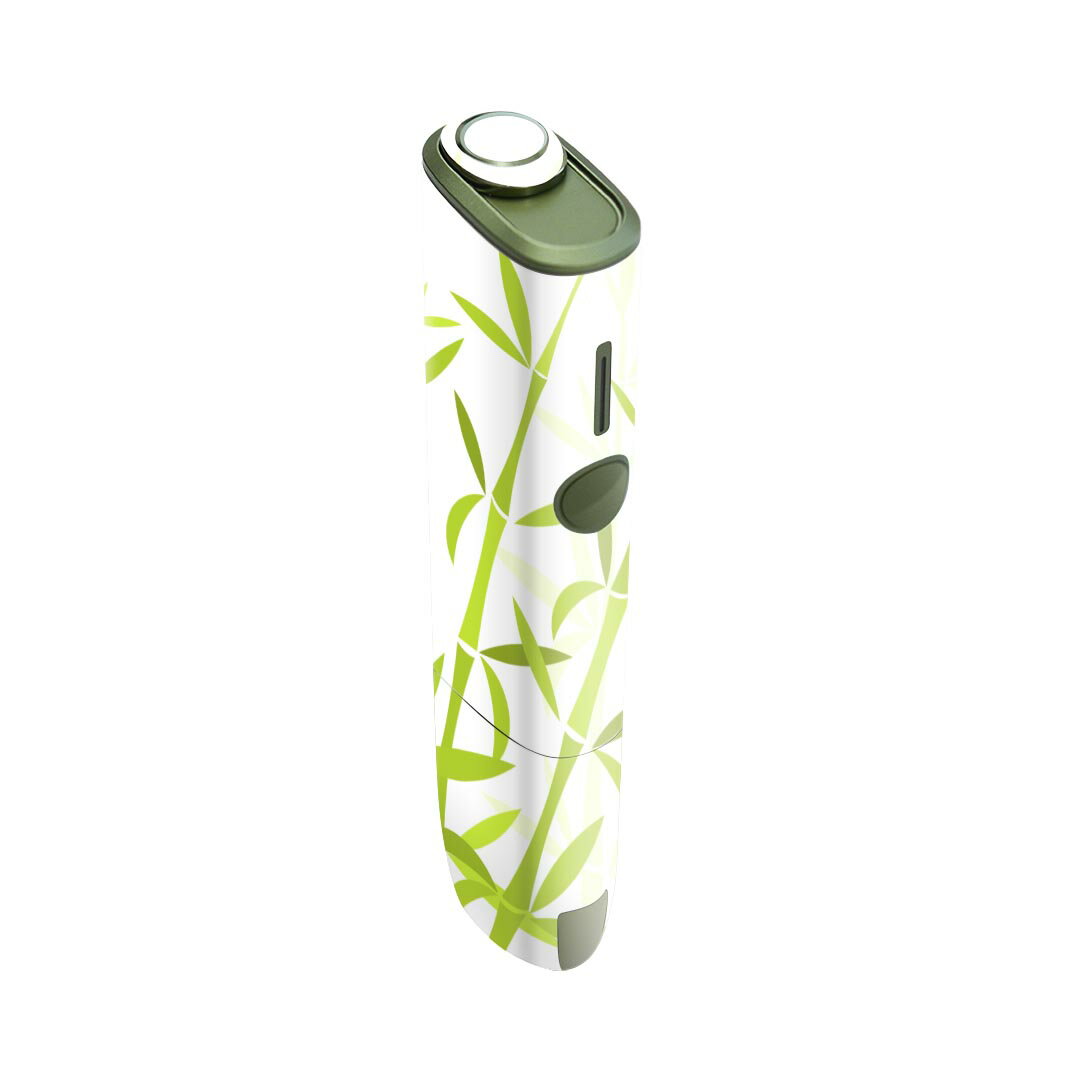 IQOS ILUMA ONE 用 デザインスキンシール アイコス イルマ ワン 対応 シール スキンシール フル アクセサリ 保護シール デコシール 009160 植物　緑　シンプル