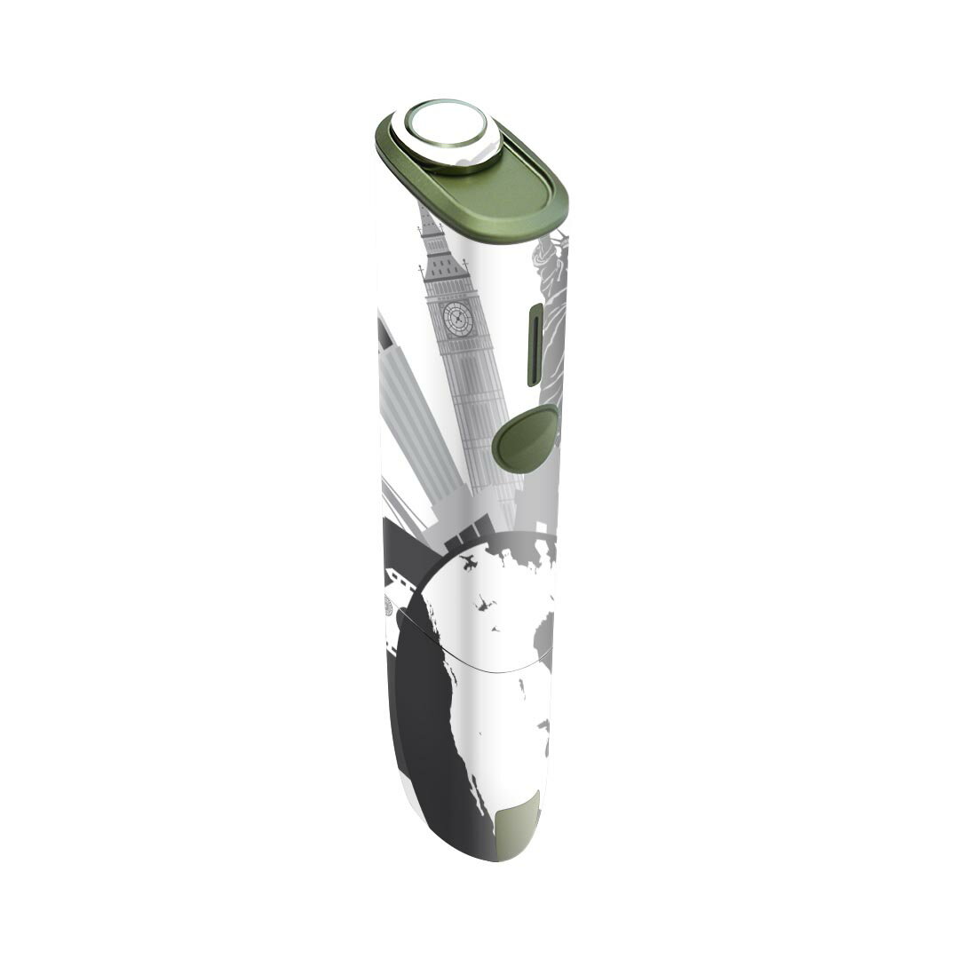 IQOS ILUMA ONE 用 デザインスキンシール アイコス イルマ ワン 対応 シール スキンシール フル アクセ..