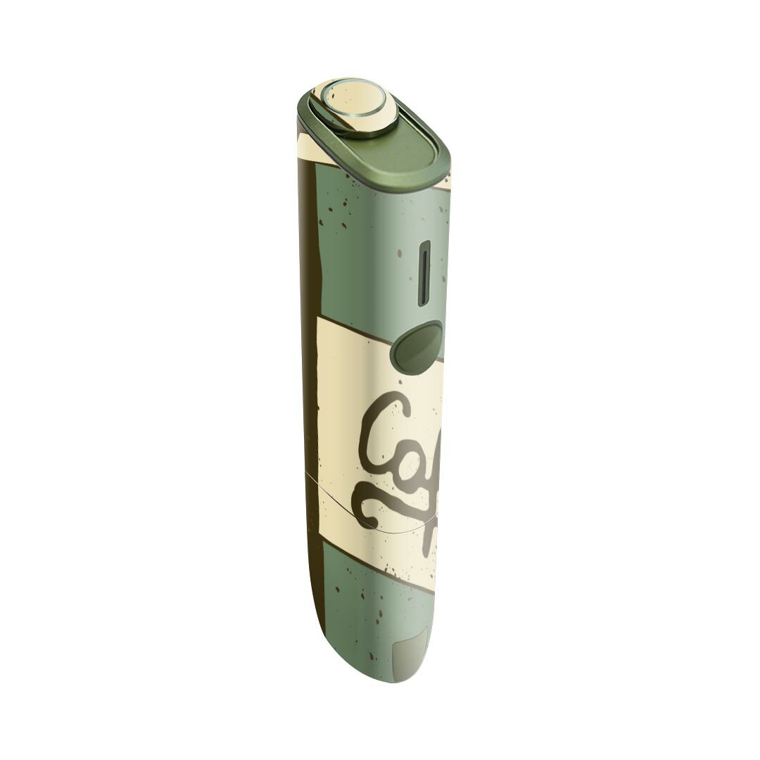 IQOS ILUMA ONE 用 デザインスキンシール アイコス イルマ ワン 対応 シール スキンシール フル アクセサリ 保護シール デコシール 010435 カフェ　コーヒー　シンプル