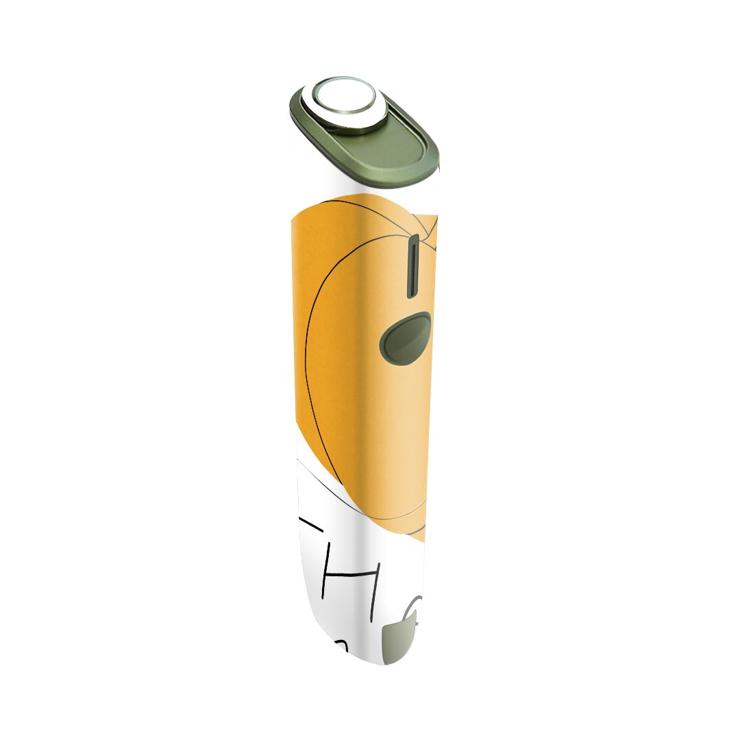 IQOS ILUMA ONE 用 デザインスキンシール アイコス イルマ ワン 対応 シール スキンシール フル アクセサリ 保護シール デコシール 015749 かぼちゃ　食べ物　野菜