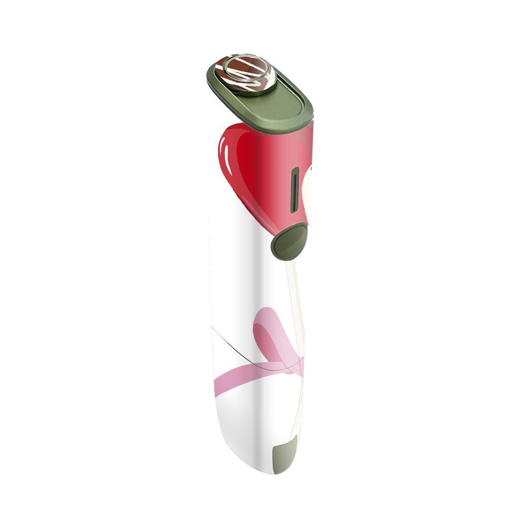 IQOS ILUMA ONE 用 デザインスキンシール アイコス イルマ ワン 対応 シール スキンシール フル アクセサリ 保護シール デコシール 015791 チョコレート お菓子 ハート