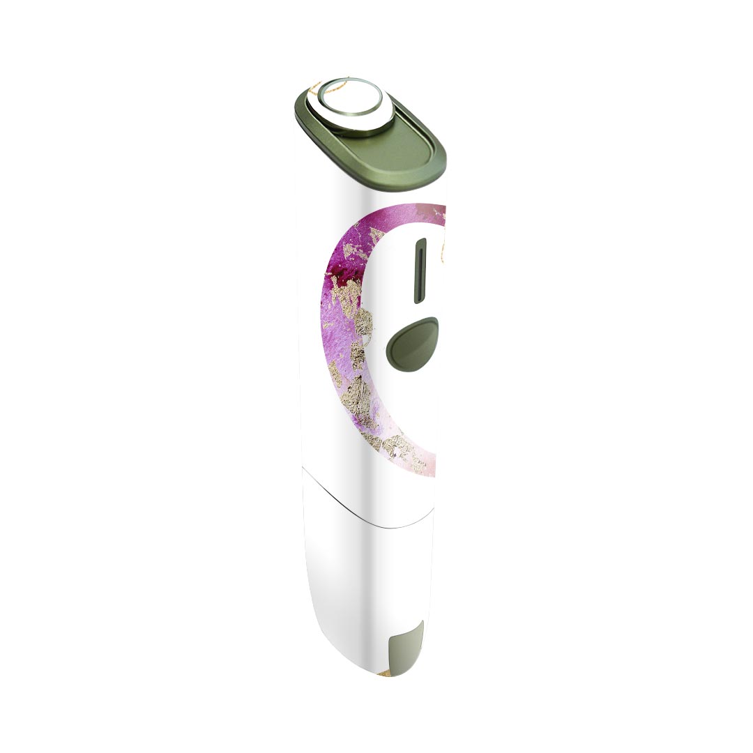 IQOS ILUMA ONE 用 デザインスキンシール アイコス イルマ ワン 対応 シール スキンシール フル アクセサリ 保護シール デコシール 019688 フォント 文字 9