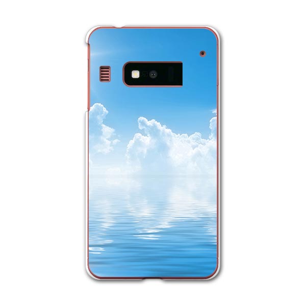 樂天商城 - INFOBARA03 INFOBAR A03 インフォバー au エーユー カバー ケース スマホケース スマホカバー PC ハードケース 海　空　雲 その他 000935