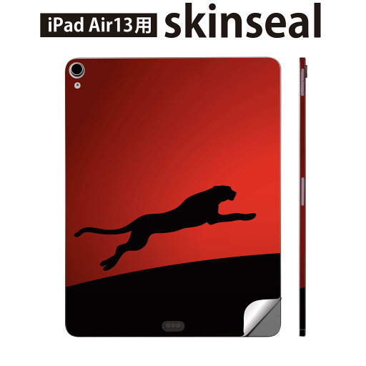 iPad Air13 用 スキンシール アイパッド エア 13インチ 対応 全面スキンシール フル 背面 側面 保護シール 人気 赤 ヒョウ 000067 iPad Air13 用 スキンシール アイパッド エア 13インチ 対応 全面スキンシール フル 背面 側面 保護シール 人気 赤 ヒョウ 000067