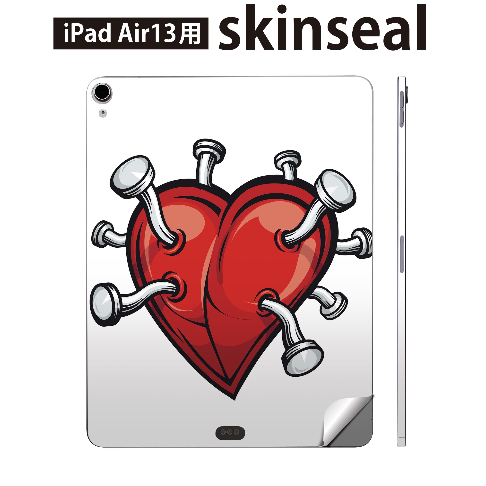 商品特徴・貼るだけでおしゃれに簡単着せ替え、iPadair 13 全面デザインスキンシール！・高精細プリントで写真と遜色がない仕上がり！・ちょっとしたすり傷から端末を保護！・「裸で持つ派」の人にはもちろん、お手持ちのクリアケース付けてもOK...