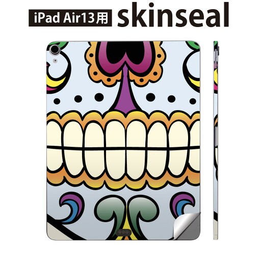 iPad Air13 用 スキンシール アイパッド エア 13インチ 対応 全面スキンシール フル 背面 側面 保護シール 人気 面白 骸骨 020898 iPad Air13 用 スキンシール アイパッド エア 13インチ 対応 全面スキンシール フル 背面 側面 保護シール 人気 面白 骸骨 020898