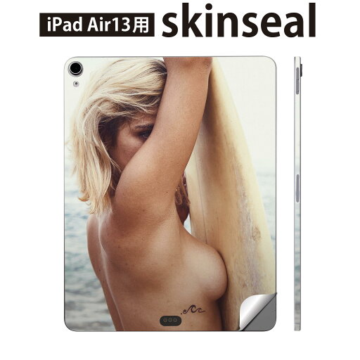 iPad Air13 用 スキンシール アイパッド エア 13インチ 対応 全面スキンシール フル 背面 側面 保護シール 人気 サーフィン 女性 023767 iPad Air13 用 スキンシール アイパッド エア 13インチ 対応 全面スキンシール フル 背面 側面 保護シール 人気 サーフィン 女性 023767