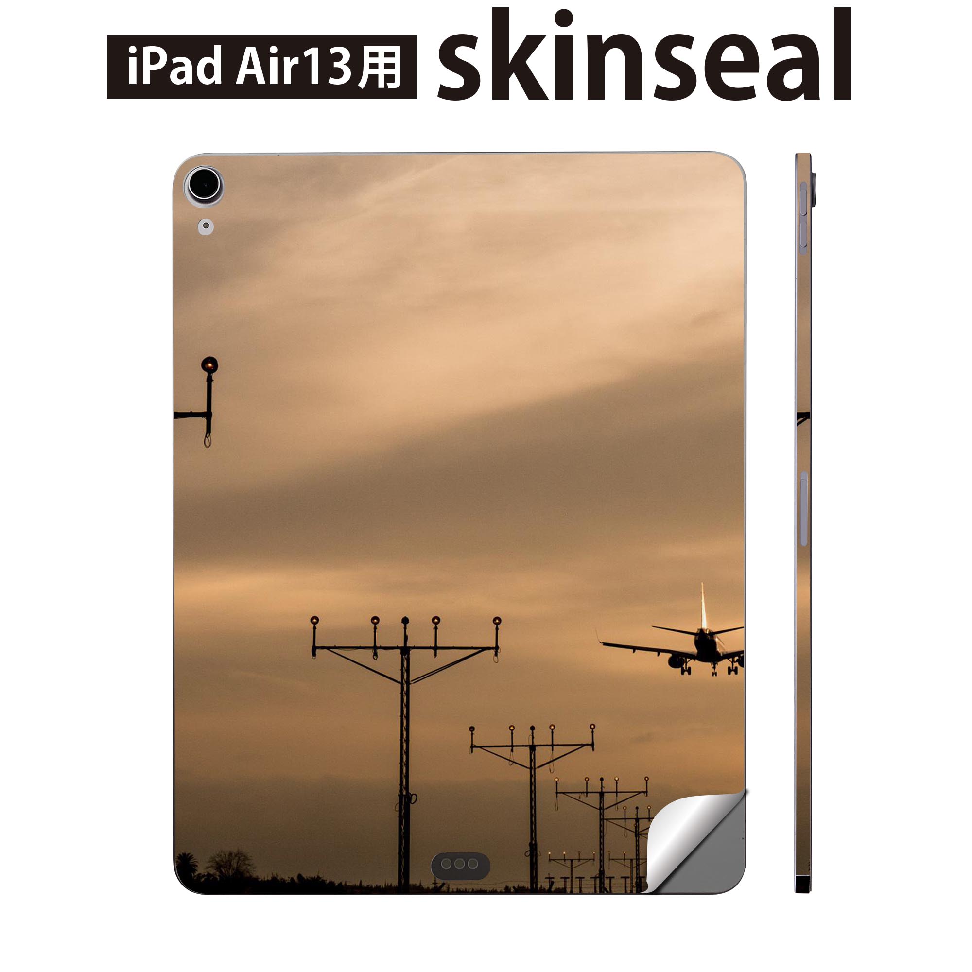 商品特徴・貼るだけでおしゃれに簡単着せ替え、iPadair 13 全面デザインスキンシール！・高精細プリントで写真と遜色がない仕上がり！・ちょっとしたすり傷から端末を保護！・「裸で持つ派」の人にはもちろん、お手持ちのクリアケース付けてもOK！・エアフリー素材で気泡の心配も軽減！・貼り直しOK！位置調整も安心！注意事項画像はサンプルです。ご覧の環境によっては多少色味に違いを感じる場合がございます。 イメージと違った、モニターと色味が異なるという理由での交換や返金はご対応出来かねます。端末本体やクリアケースは付属しません。貼付時のずれやカメラ周りの凹凸を考慮してカメラ穴等は少し大きめにカットしています。貼付の際はカメラ穴を基準に位置を合わせてください。カメラ付近の何もないように見える場所に穴が開いていますが、こちらは近接・明るさ感知センサー用の穴です。端末本体に直接貼ることを想定しています。保護フィルムなどの上から貼ると上手く貼れない可能性があります初回貼付時の位置調整や貼り直しは可能ですが、しっかり接着させた後の貼り直しは保証しておりません。こちらは無地のシートにプリントした商品で、デコなどの加工はございません。 凹凸や光沢があるように見えたり布地や金属を素材にしたように見える商品もありますが、図版によるものです。印刷カメラ穴の位置にわずかなズレが生じる場合がございます。ご注文後に1点1点制作する受注生産品のため、不良品以外のご返品や交換は固くお断り致します。 機種間違いも保証対象外となりますため、ご注文の際は必ず機種をご確認下さい。発送について完全受注生産のハンドメイド商品となりますので、既製品と比べて発送までお時間を頂いています。 基本的に決済確認後、2?3営業日、最大で10営業日での発送となります。繁忙期や休業日明けの場合はさらに時間がかかる場合があります。 その際には別途メールにてご連絡致します。メール便の場合、発送日から到着までに2?4日ほどかかる場合が多く、紛失などの保障もご対応できかねます。あらかじめご了承下さい。