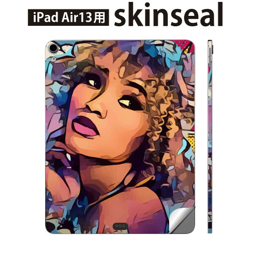 iPad Air13 用 スキンシール アイパッド エア 13インチ 対応 全面スキンシール フル 背面 側面 保護シール 人気 女性 ポップ アニメ 026168 iPad Air13 用 スキンシール アイパッド エア 13インチ 対応 全面スキンシール フル 背面 側面 保護シール 人気 女性 ポップ アニメ 026168