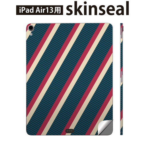 iPad Air13 用 スキンシール アイパッド エア 13インチ 対応 全面スキンシール フル 背面 側面 保護シール 人気 ストライプ 模様 006317 iPad Air13 用 スキンシール アイパッド エア 13インチ 対応 全面スキンシール フル 背面 側面 保護シール 人気 ストライプ 模様 006317