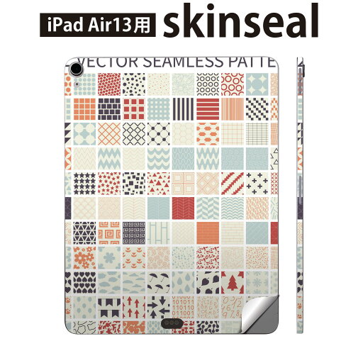 iPad Air13 用 スキンシール アイパッド エア 13インチ 対応 全面スキンシール フル 背面 側面 保護シール 人気 模様 柄 水玉 チェック ハート 008465 iPad Air13 用 スキンシール アイパッド エア 13インチ 対応 全面スキンシール フル 背面 側面 保護シール 人気 模様 柄 水玉 チェック ハート 008465