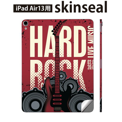 iPad Air13 用 スキンシール アイパッド エア 13インチ 対応 全面スキンシール フル 背面 側面 保護シール 人気 ギター ロック かっこいい 011867 iPad Air13 用 スキンシール アイパッド エア 13インチ 対応 全面スキンシール フル 背面 側面 保護シール 人気 ギター ロック かっこいい 011867
