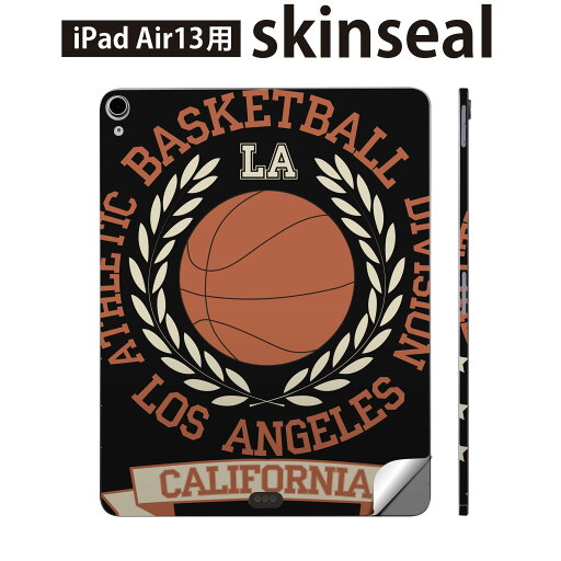 iPad Air13 用 スキンシール アイパッド エア 13インチ 対応 全面スキンシール フル 背面 側面 保護シール 人気 バスケ ボール 英語 012256 iPad Air13 用 スキンシール アイパッド エア 13インチ 対応 全面スキンシール フル 背面 側面 保護シール 人気 バスケ ボール 英語 012256