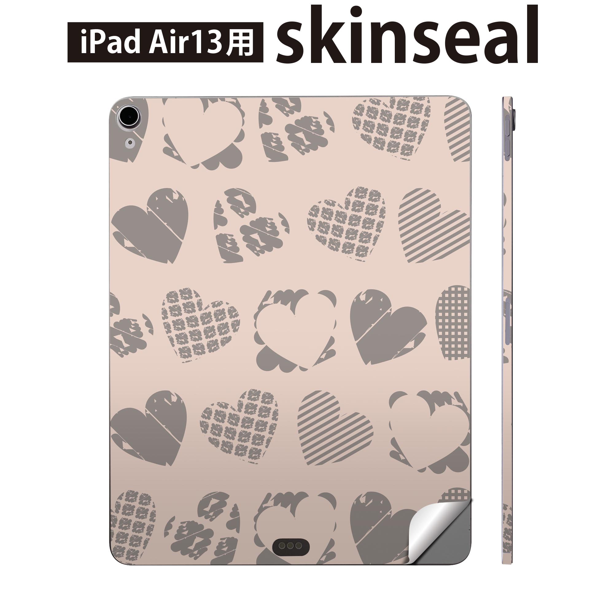 商品特徴・貼るだけでおしゃれに簡単着せ替え、iPadair 13 全面デザインスキンシール！・高精細プリントで写真と遜色がない仕上がり！・ちょっとしたすり傷から端末を保護！・「裸で持つ派」の人にはもちろん、お手持ちのクリアケース付けてもOK！・エアフリー素材で気泡の心配も軽減！・貼り直しOK！位置調整も安心！注意事項画像はサンプルです。ご覧の環境によっては多少色味に違いを感じる場合がございます。 イメージと違った、モニターと色味が異なるという理由での交換や返金はご対応出来かねます。端末本体やクリアケースは付属しません。貼付時のずれやカメラ周りの凹凸を考慮してカメラ穴等は少し大きめにカットしています。貼付の際はカメラ穴を基準に位置を合わせてください。カメラ付近の何もないように見える場所に穴が開いていますが、こちらは近接・明るさ感知センサー用の穴です。端末本体に直接貼ることを想定しています。保護フィルムなどの上から貼ると上手く貼れない可能性があります初回貼付時の位置調整や貼り直しは可能ですが、しっかり接着させた後の貼り直しは保証しておりません。こちらは無地のシートにプリントした商品で、デコなどの加工はございません。 凹凸や光沢があるように見えたり布地や金属を素材にしたように見える商品もありますが、図版によるものです。印刷カメラ穴の位置にわずかなズレが生じる場合がございます。ご注文後に1点1点制作する受注生産品のため、不良品以外のご返品や交換は固くお断り致します。 機種間違いも保証対象外となりますため、ご注文の際は必ず機種をご確認下さい。発送について完全受注生産のハンドメイド商品となりますので、既製品と比べて発送までお時間を頂いています。 基本的に決済確認後、2?3営業日、最大で10営業日での発送となります。繁忙期や休業日明けの場合はさらに時間がかかる場合があります。 その際には別途メールにてご連絡致します。メール便の場合、発送日から到着までに2?4日ほどかかる場合が多く、紛失などの保障もご対応できかねます。あらかじめご了承下さい。