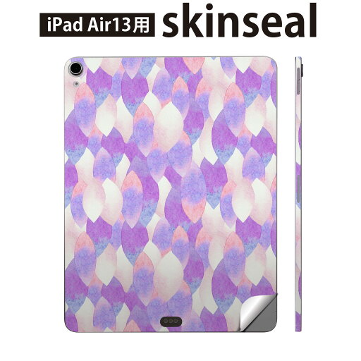 iPad Air13 用 スキンシール アイパッド エア 13インチ 対応 全面スキンシール フル 背面 側面 保護シール 人気 パステル 水彩 012695 iPad Air13 用 スキンシール アイパッド エア 13インチ 対応 全面スキンシール フル 背面 側面 保護シール 人気 パステル 水彩 012695