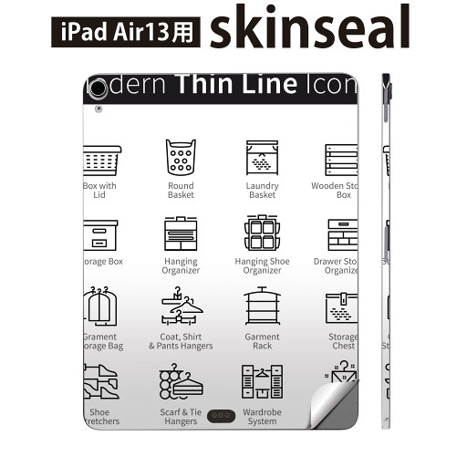 iPad Air13 用 スキンシール アイパッド エア 13インチ 対応 全面スキンシール フル 背面 側面 保護シール 人気 アイコン シンプル 013986 iPad Air13 用 スキンシール アイパッド エア 13インチ 対応 全面スキンシール フル 背面 側面 保護シール 人気 アイコン シンプル 013986